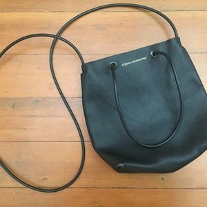 KOZHA NUMBERS THE KET Black Lambskin Crossbody
